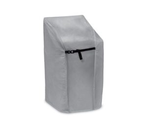 protective covers 1163 stacking patio chair cover, 28.5" l x 35.5" w x 46" h, gray