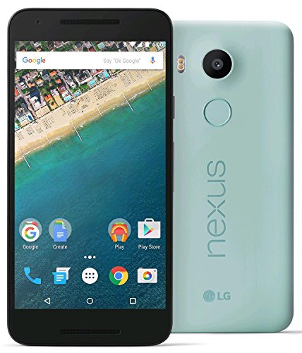 LG Nexus 5X Unlocked Smart Phone, 5.2" Ice Blue