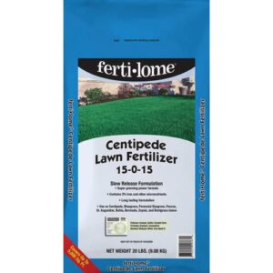 fertilome (10767) centipede lawn fertilizer 15-0-15 (20 lbs.)