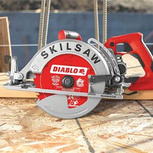 Skilsaw Magnesium Lightweight Worm Drive Circular Saw - 7 1/4in. 15 Amp, Model Number SPT77WML-22