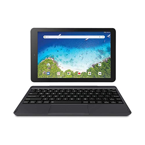 RCA Viking Pro 10" 2-in-1 Tablet 32GB Quad Core with Touchscreen and Detachable Keyboard Google Android 5.0