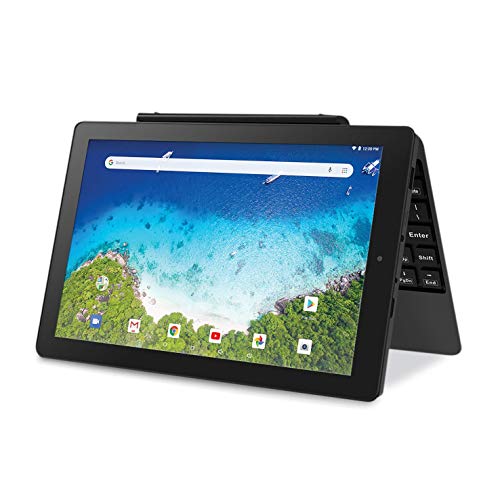 RCA Viking Pro 10" 2-in-1 Tablet 32GB Quad Core with Touchscreen and Detachable Keyboard Google Android 5.0