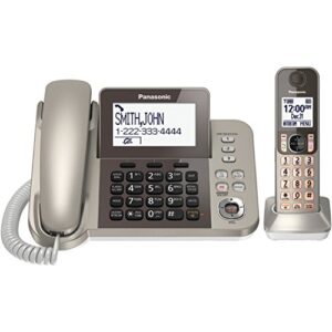 panasonic kxtgf350n dect 1-handset landline telephone (renewed)