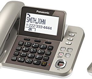 Panasonic KXTGF350N Dect 1-Handset Landline Telephone (Renewed)