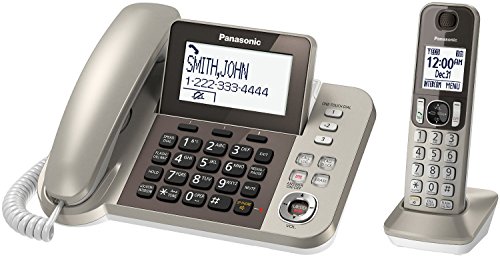 Panasonic KXTGF350N Dect 1-Handset Landline Telephone (Renewed)