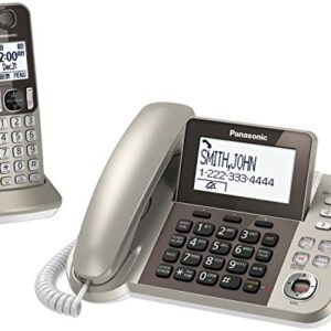 Panasonic KXTGF350N Dect 1-Handset Landline Telephone (Renewed)