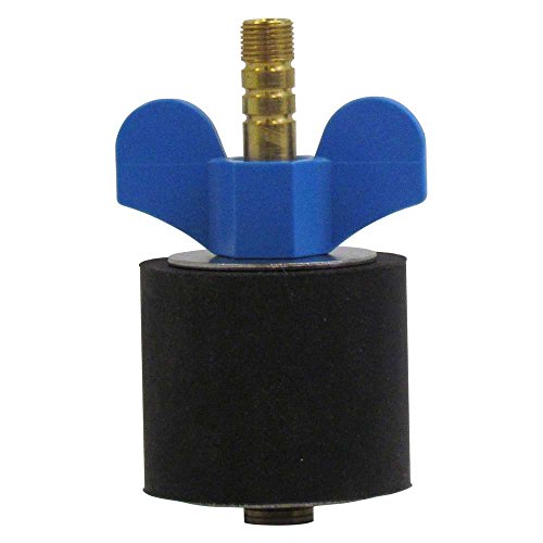 Winter Rubber Plug with Valve for 2 Inch Pipe, with Blow Thru Stem