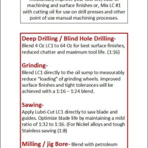 Lubri-Cut Cutting Paste for Drilling Metal | Tapping & Cutting Wax | Drill Cutting Fluid | Drill Cutting Oil | Saw Blade Lubricant | Made in USA