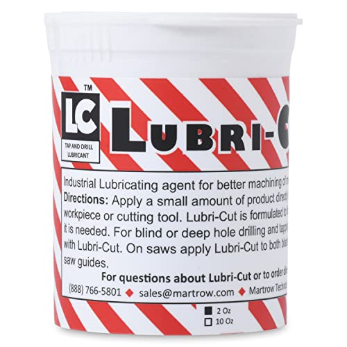 Lubri-Cut Cutting Paste for Drilling Metal | Tapping & Cutting Wax | Drill Cutting Fluid | Drill Cutting Oil | Saw Blade Lubricant | Made in USA