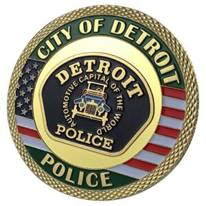 detroit police department / dpd g-p challenge coin 1146#