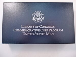 2000 library of congress commemorative proof $1 mint state us mint
