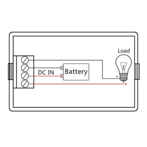 DROK Digital Multimeter DC 6.5-100V 20A Voltage Amperage Power Energy Meter, DC Volt Amp Tester Gauge Monitor LCD Digital Display with Built-in Shunt