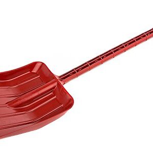 MnM-Home Extra Strong One Piece Construction, Kids/Toddler Plastic Snow – Beach Sand Shovel. Two Set, Red-(Girl) Blue-(boy). (2, Multi)