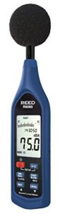 reed instruments r8080 data logging sound level meter with bargraph