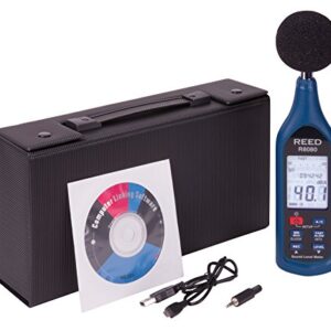 REED Instruments R8080 Data Logging Sound Level Meter with Bargraph
