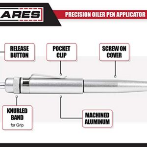 ARES 70004 - Precision Oiler Pen Applicator - Precisely Applies CLP, Ballistol, and Other Lubricants in Tight Places