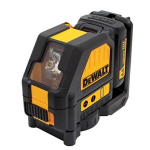 dewalt 12v max laser level, cross line laser, red (dw088lr)