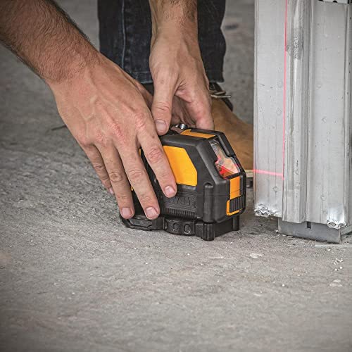 DEWALT 12V MAX Laser Level, Cross Line Laser, Red (DW088LR)