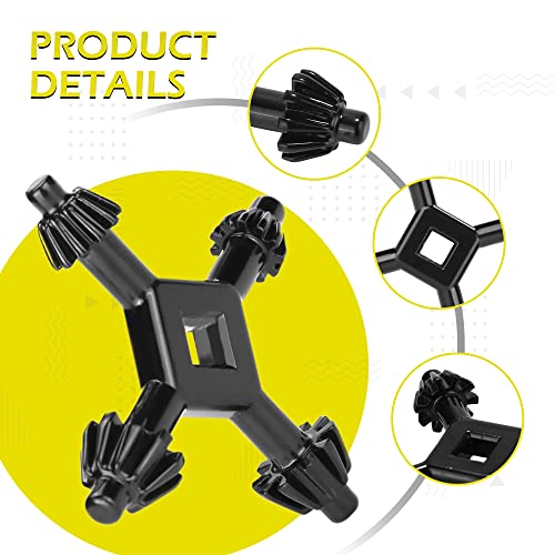 COLIBROX 4-Way Drill Press Chuck Key Universal Combination Hand 1/2" 9/16" 5/8" 11/16"