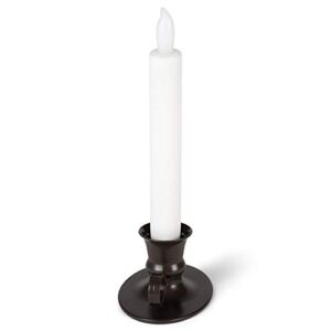 Mark Feldstein & Associates Flameless LED Taper Candle with Timer (Set of 2)