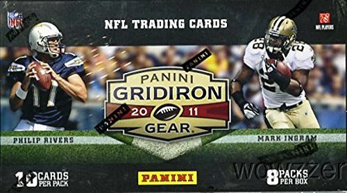 2011 Panini Gridiron Gear NFL Football Factory Sealed Retail Box with 80 Cards ! Look For Rookies & Autographs of Cam Newton, Andy Dalton, AJ Green and all the Top 2011 NFL Draft Picks !