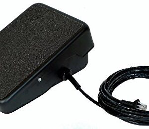 SSC Controls C810-0814 TIG Foot Pedal, 8-Pin Plug, 14-ft Cable, for Miller Diversion 165 & 180, EZ-TIG 165i; Replaces RFCS-RJ45 (300432); Note: NOT for Hobart MULTIHANDLER 200 OR MULTIMATIC 215.