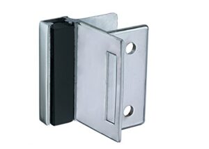 harris hardware tp5110-i strike & keeper die cast zamac chrome plated square edge partition with 1-1/4" partition thickness
