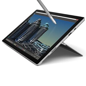 microsoft surface pro 4 12.3" pixelsense touchscreen (2736x1824) tablet pc, intel core i5 processor, 4gb ram, 128gb ssd, webcam, wifi, bluetooth, windows 10 professional