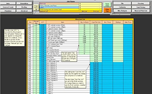 Price Zip Electrical Pricing Excel Template... Price by simple everyday questions