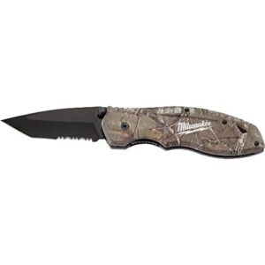 milwaukee 48-22-1996 fastback camo spring assisted knife