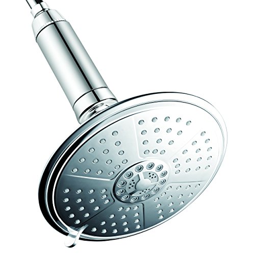 HOTEL SPA - Shower Filter for High Pressure Shower Head - 2-Stage Shower Head Filter for Hard Water - Fits Filter Shower Head Model 1125 and Hotel Spa Shower System 1131, 7-Setting Handheld Showerhead