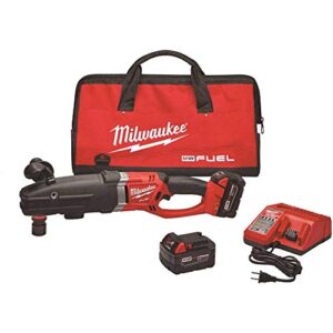 milwaukee 2711-22 m18 fuel super hawg right angle drill kit with quik-lok