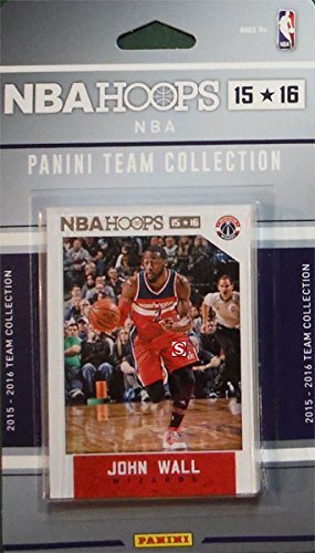 Washington Wizards 2015 2016 Hoops Factory Sealed 9 Card Team Set with Kelly Oubre Rookie Card Plus