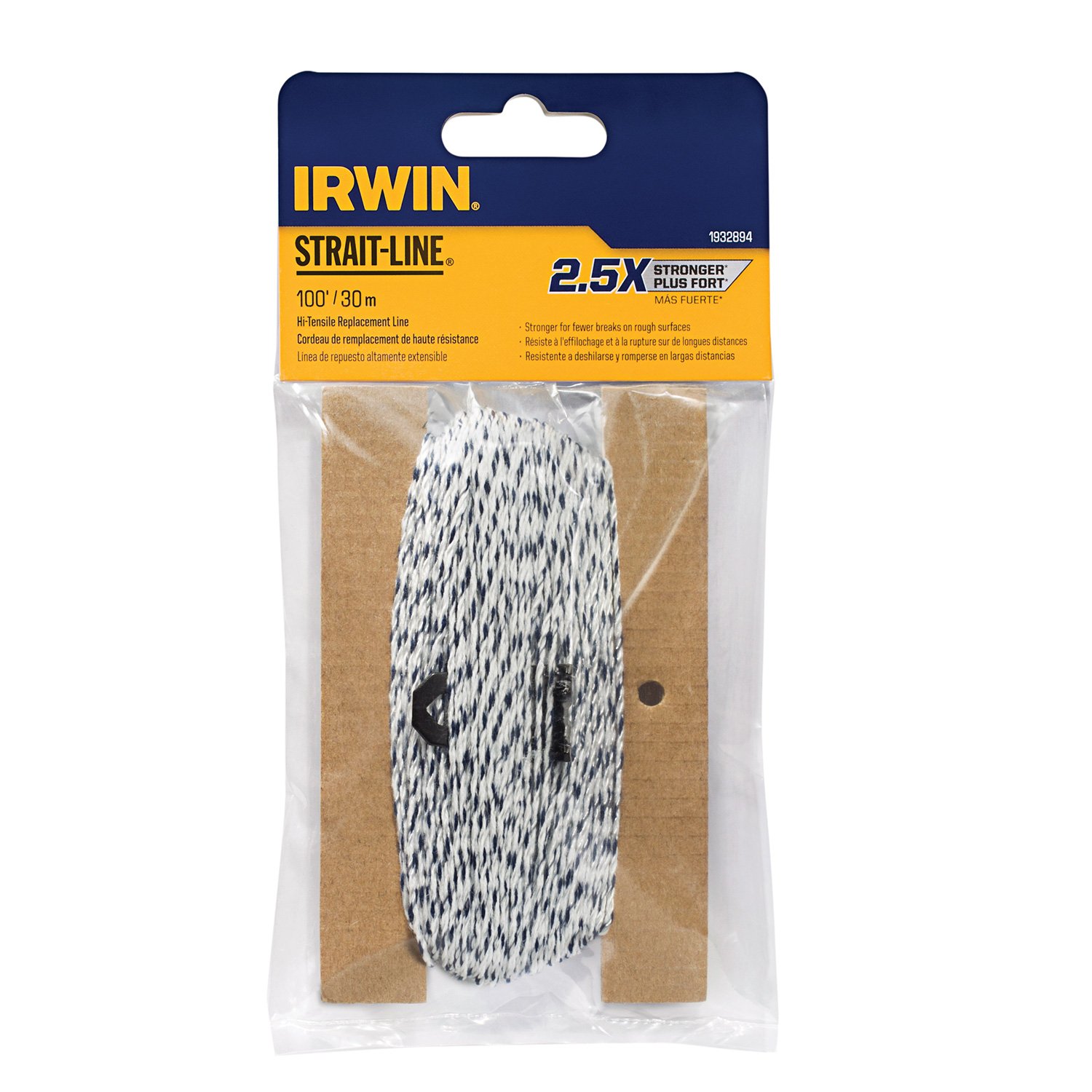 Strait-Line 1932894 IRWIN Hi-Tensile Replacement Line, 100'