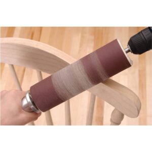 Shop Fox D4595 Hand-Held Pneumatic Drum Sander, 7-1/2" x 2-1/4"