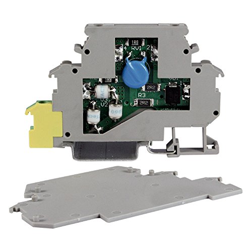 ASI ASIDM24-S2A 4 20mA Surge Protection for 24Vdc Control Circuits, Compact 2 Level DIN Terminal Block, 6.2mm Wide, 3 Stage Protection, 2 Wire