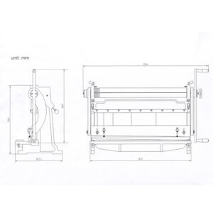 KAKA INDUSTRIAL 3-IN-1/30 Sheet Metal Shear 30-Inch Combination Sheet Metal Brake Cut Slip Roll Machine,Segments Press Brake Shear Roll Machine Segments Press Brake Shear Roll Machine