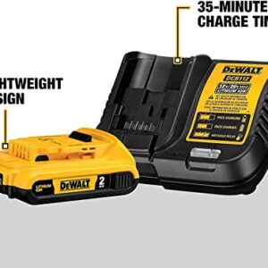 DEWALT 20V MAX Cordless Drill / Driver Kit, Brushless, 1/2-Inch (DCD791D2)
