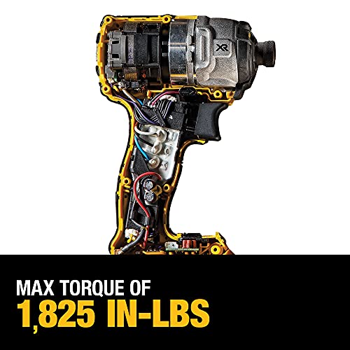 DEWALT 20V MAX* XR Impact Driver Kit, Brushless, 3-Speed, 1/4-Inch, 4.0-Ah (DCF887M2)