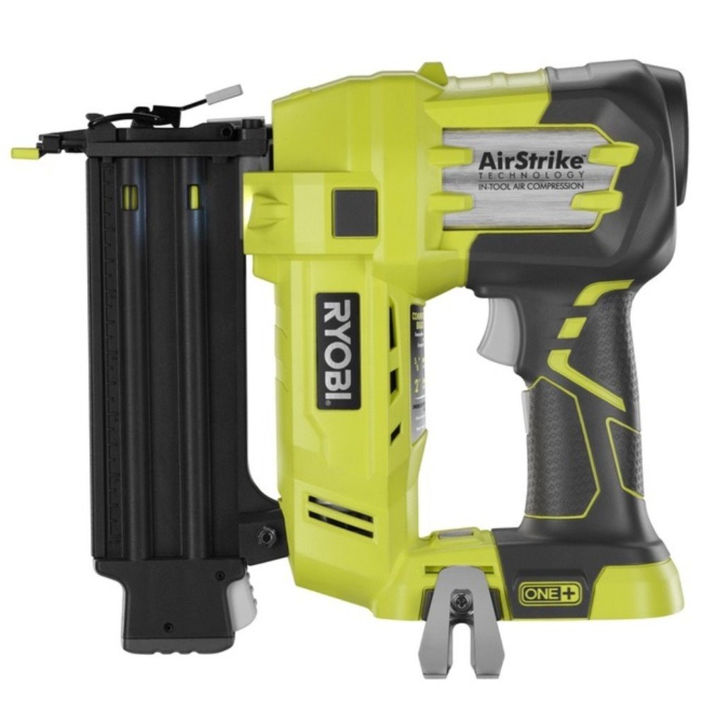 RYOBI ZRP320 ONE Plus 18V Cordless Lithium-Ion 2 in. Brad Nailer Battery and Charger Sold Separately (Renewed)