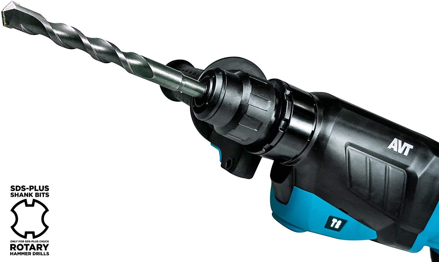 Makita 5 Piece - SDS-Plus Drill Bit Set For SDS+ Rotary Hammers - Aggressive Drilling For Concrete & Masonry - Carbide Tipped Bits