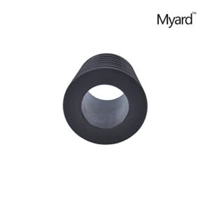 Myard Umbrella Cone Wedge Shim for Patio Table Hole Opening or Base 1.8 to 2.4 Inch, Umbrella Pole Diameter 1-1/2" (38mm, Black)