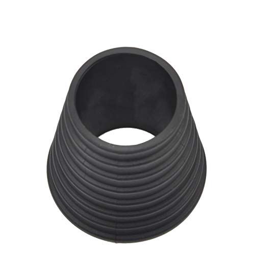 Myard Umbrella Cone Wedge Shim for Patio Table Hole Opening or Base 1.8 to 2.4 Inch, Umbrella Pole Diameter 1-1/2" (38mm, Black)