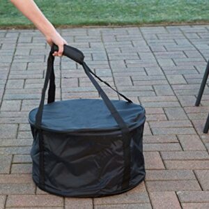 DestinationGear 5997 Carry Bag for Portable Fire Pit, Black,