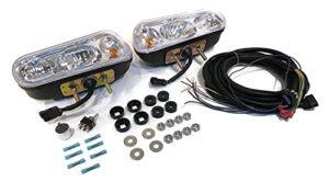 universal halogen headlamp light kit for boss curtis western blizzard snowdogg by the rop shop