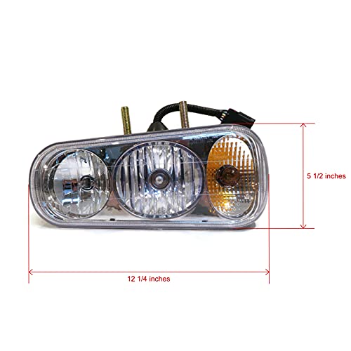 Universal HALOGEN HEADLAMP LIGHT KIT for Boss Curtis Western Blizzard Snowdogg by The ROP Shop