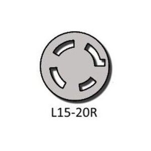 NEMA L15-20 Plug/Connector For Generator Cord Assembly L15-20P L15-20R cULus