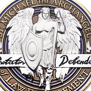 Law Enforcement Brotherhood Challenge Coin · Saint Michael Challenge Coin · Morale Challenge Coin