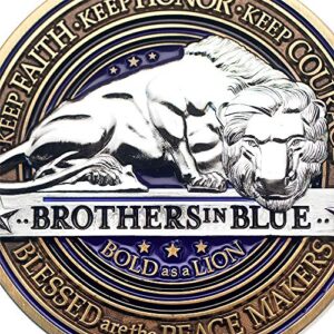 Law Enforcement Brotherhood Challenge Coin · Saint Michael Challenge Coin · Morale Challenge Coin