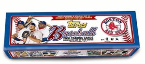 2006 topps mlb baseball factory sealed set which includes a bonus pack of 5 unique boston red sox cards